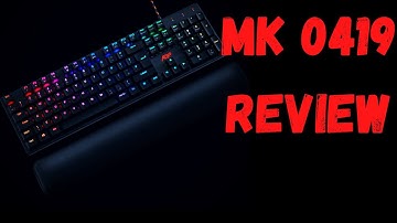 ADX MK0419 Gaming Mechanical Keyboard Review | Budget-Friendly