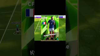 Mbappe new card 104 rating 🥵🥵📈  #efootball #mbappe #newcard #review