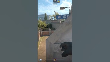 How To Molly Stairs on Overpass #cs2 #counterstrike #counterstrike2