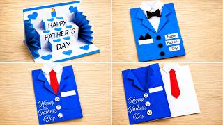 Two Father's Day Special Popup Cards | Easy Handmade Card Ideas 💙