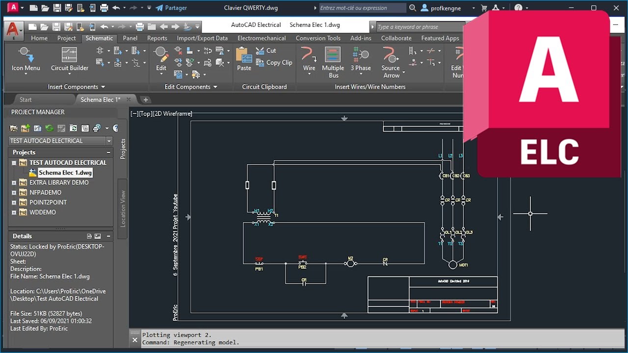 Débuter sur AutoCAD Electrical 2019 : Créer son Premier Projet ...