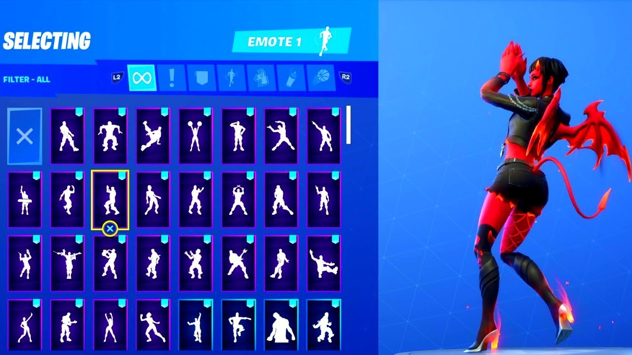 NEW [MALICE SKIN] WITH ALL NEW DANCES AND EMOTES - Fortnite Battle Royale. 🔥🔥🔥
