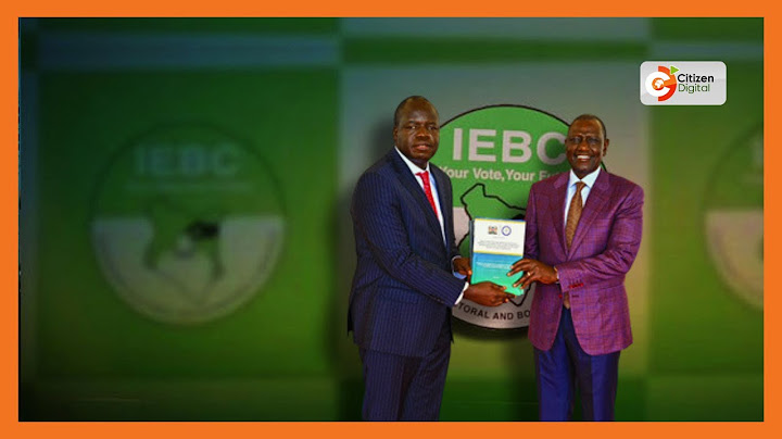 President Ruto receives IEBC selection panel report