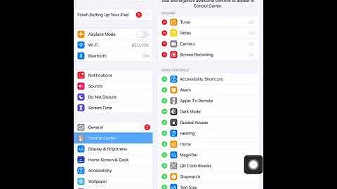 How to Add Screen Record to your iPad or iPhone