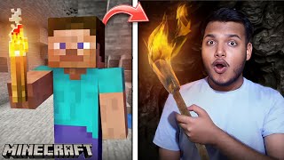 I Survived 100 Days In Real Life Minecraft !