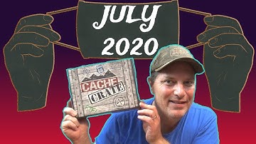 JULY 2020 Cache Crates Unboxing #CacheCrate