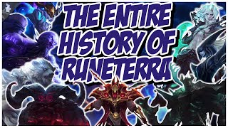 the entire history of runeterra, i guess