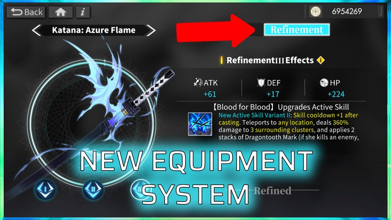 Alchemy Stars: New Equipment Upgrade System Coming - YouTube