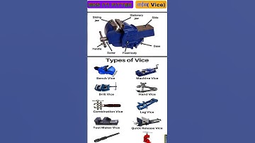 bench vice parts | vice iti fitter| bench vice kitne prakar ke hote hain
