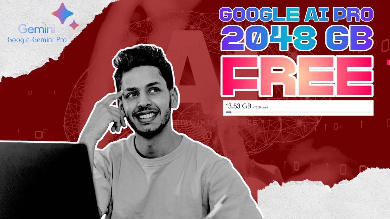 How to get Google AI pro for your Gmail free | 2TB google drive for free
