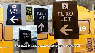 How to get to DFW Remote South Lot for Turo