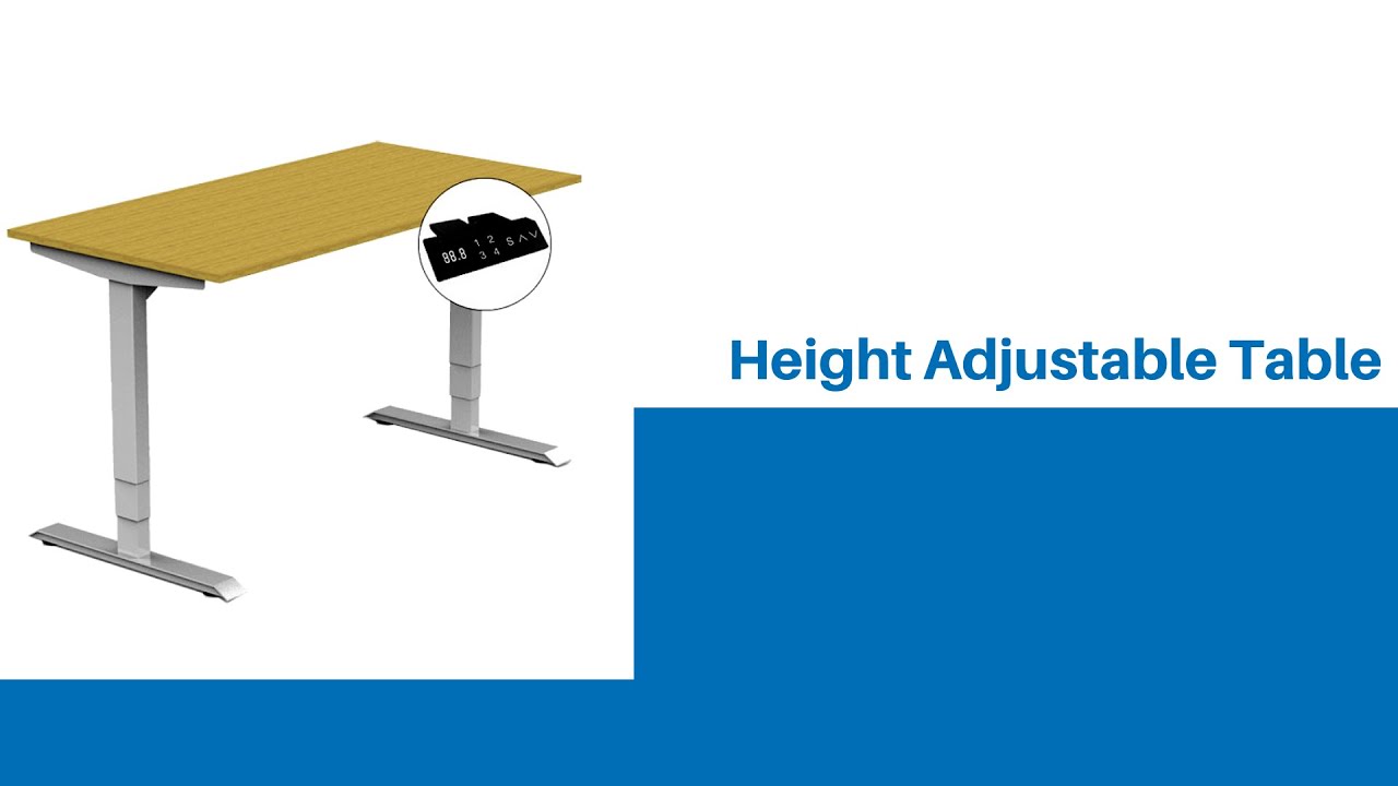 Height adjustable table BIBUS India