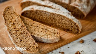 SIMPLE HOMEMADE BREAD RECIPE | Recipe for fragrant RYE BREAD with malt | Ievgene Klopotenko