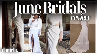 Wedding Dress Fail? June Bridals Review