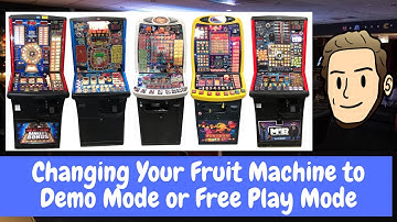 How to put a Fruit Machine into Demo Mode or Free Play Mode... with Matt from Play Leisure