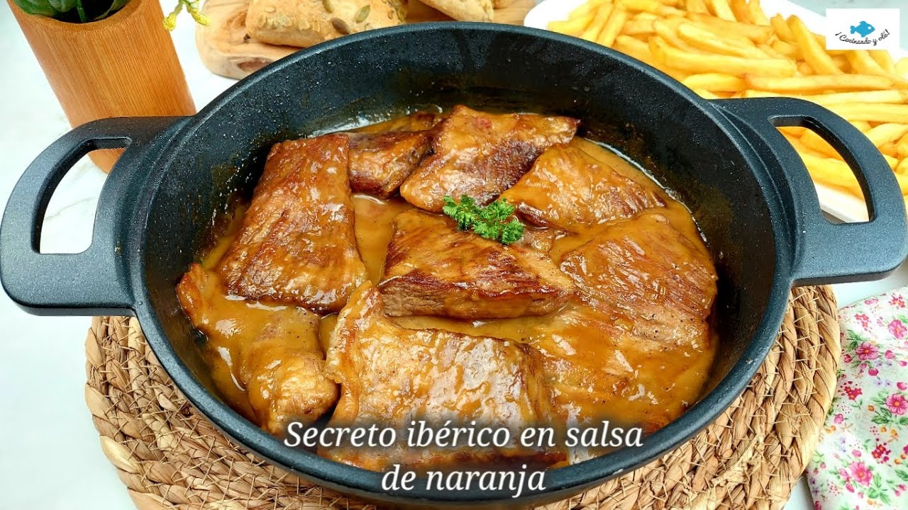 Prepara este secreto en salsa de naranja con muy pocos ingredientes