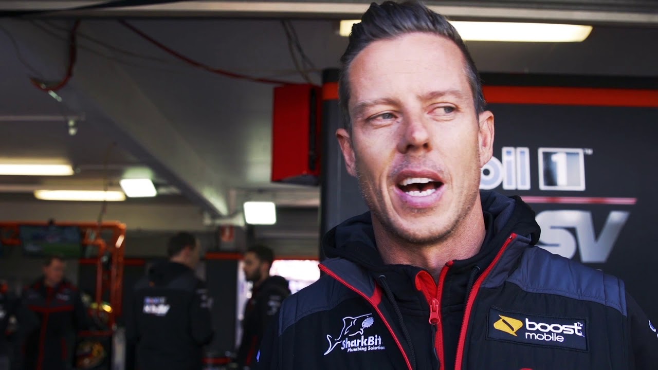 James Courtney speaks about the Jim Morton Trophy
