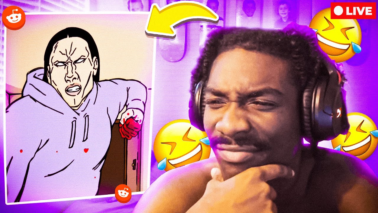 BruceDropEmOff Almost CRIES During Reddit Try Not To Laugh😂