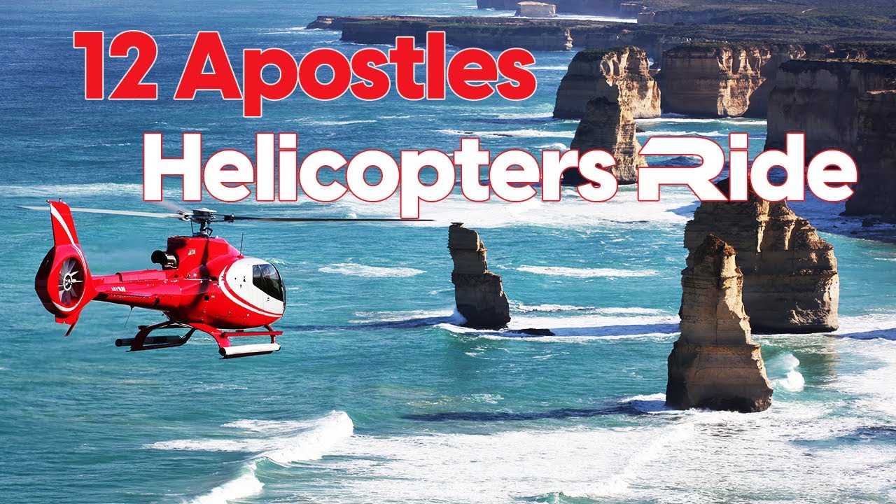 Helicopters Ride on 12 Apostles, Great Ocean Road - YouTube