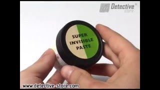 UltraViolet powder for theft detection - catch a thief!