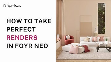 Can Foyr Neo LIGHTING Tricks Give You STUNNING RENDERS?