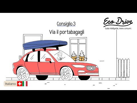Consiglio 3: Via il portabagagli – EcoDrive