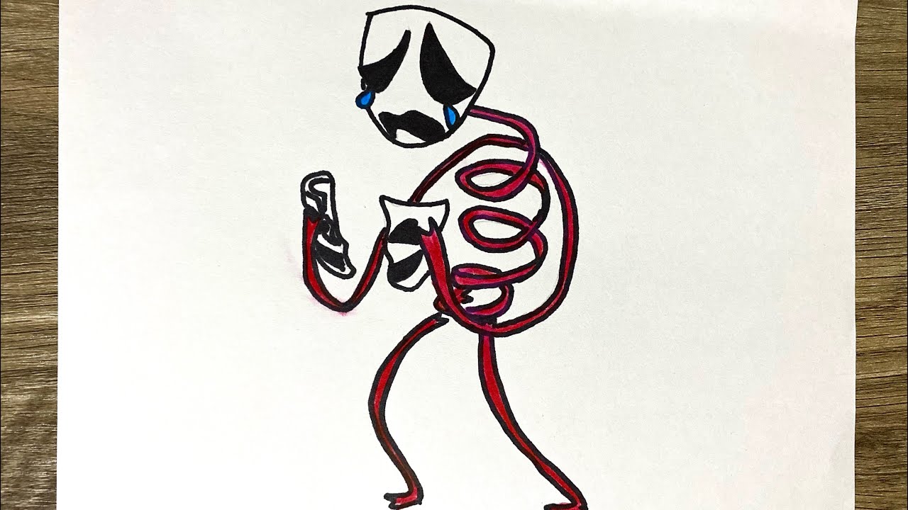 Gangle Draw Drawing Gangle The Amazing Digital Circus - Dibujo de Gangle - YouTube