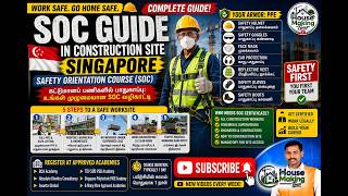 Singapore Construction SOC Guide | Safety Orientation Course (SOC) | PPE, WSH Rules & Site Safety