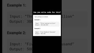 Can you solve this? Convert string to number #python #pythonprogramming #word2number