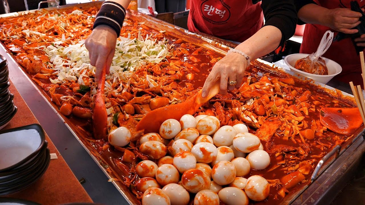 ⁣역대급 스케일! 줄서서 먹는 떡볶이 맛집 몰아보기 TOP 5 / Spicy rice cake Tteokbokki / korean street food