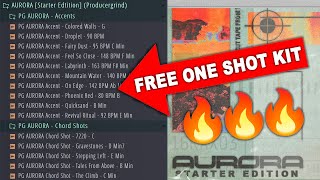 FREE One Shot Kit, Perc Loops, Accents, Phrases *AURORA SE* ProducerGrind