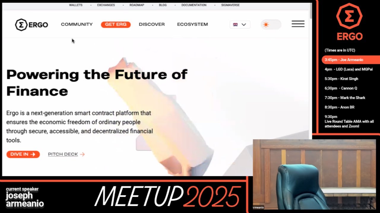Ergo Meetup 2025 LIVE!