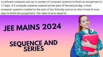 A software company sets up m number of computer systems to finish an assignment in 17 days. If 4 ...