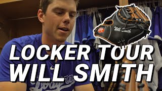 Locker Tour: Will Smith, Catcher, Los Angeles Dodgers