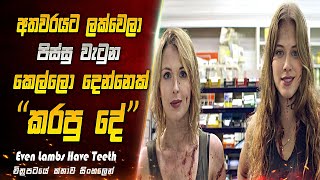 මුළු කොල්ලො සෙට් එකකටම පාඩමක් ඉගැන්වූ කෙල්ලො දෙන්නා | Movie Explained In Sinhala