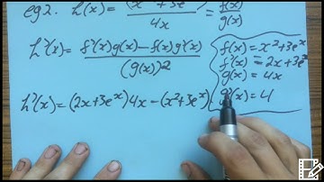 Derivatives - e - Quotient rule - Lagrange