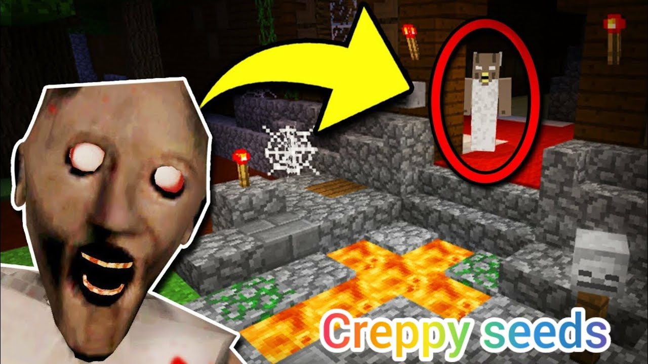 creepy seeds in Minecraft sp gaming please like and subscribe - YouTube