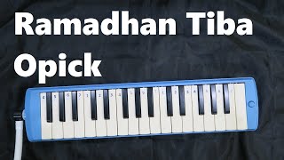 Not Angka Pianika Ramadhan Tiba - Opick Tutorial