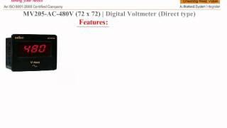 SELEC MV205-AC-280V DIGITAL VOLTMETER