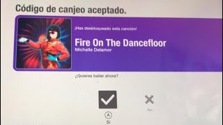 COMO DESBLOQUEAR *FIRE ON THE DANCEFLOOR* EN JUST DANCE 2019 !!! ( Cancion Secreta )