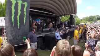 Beartooth - Set Me On Fire - Warped Tour 2014 - Nashville, TN