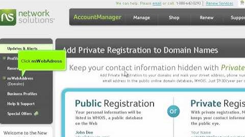 How to Update Your DNS at Networksolutions.com (Flipper Host)