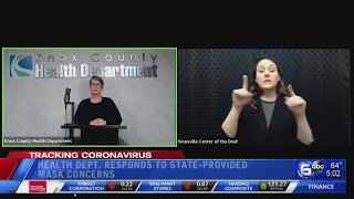 Knox County Health Dept. responds to state-provided mask concerns