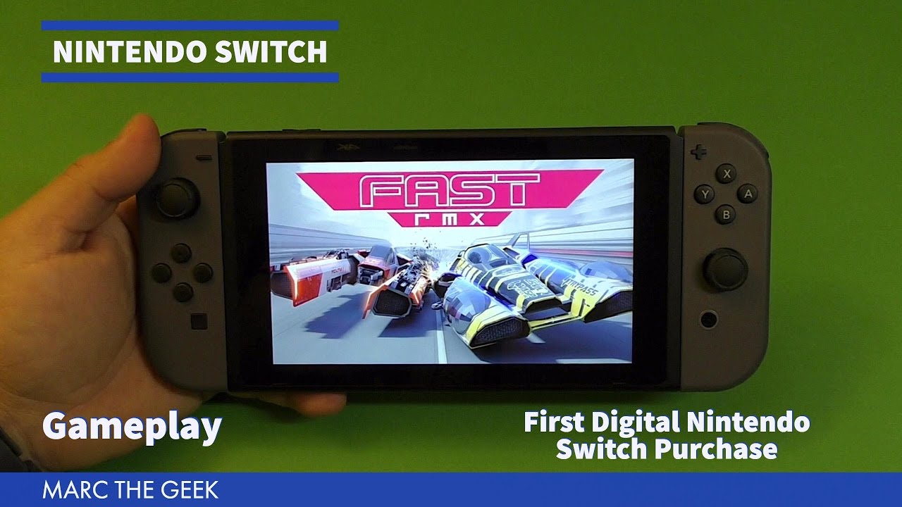 БЫСТРЫЙ игровой процесс RMX и первая покупка цифровой консоли Nintendo Switch