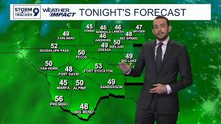 A Gradual Warming Trend Begins | West Texas Forecast