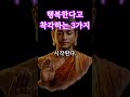 행복한다고 착각하는 3가지 거짓 #shorts #석가모니인생조언 #부처님 #명언