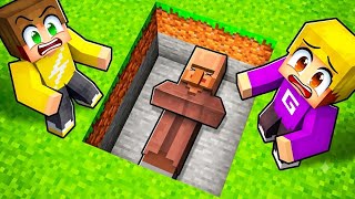 Ik Vond Een Begraven Villager In Minecraft! (Survival)