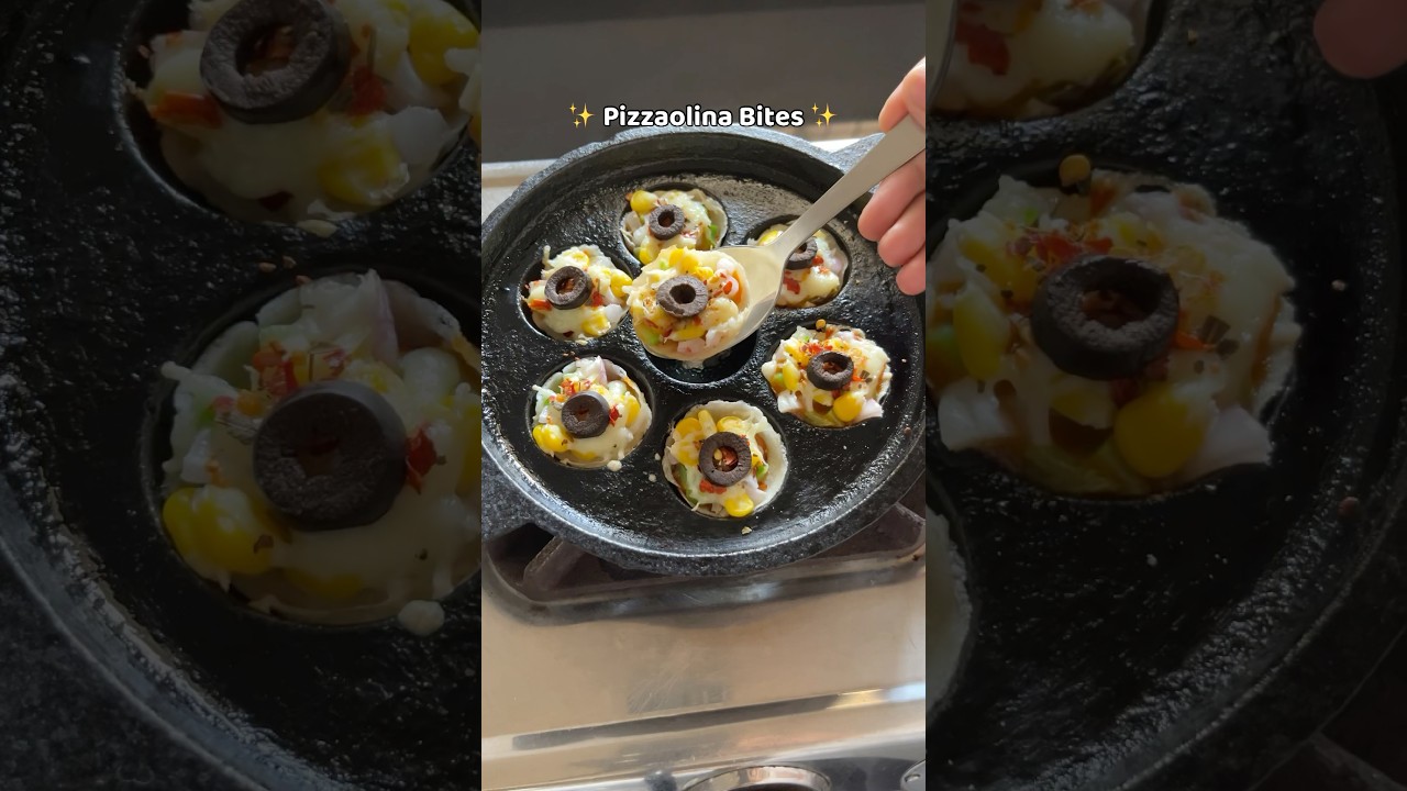 Pizzaolina Bites | Healthy Pizza Bites | 