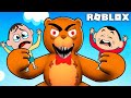 ESCAPE EVIL TEDDIE In Roblox - Scary Obby | Khaleel and Motu Gameplay