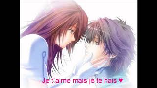 Vignette de la vidéo "Nightcore - Je t'aime mais je te hais (I hate you I love you (FR)"